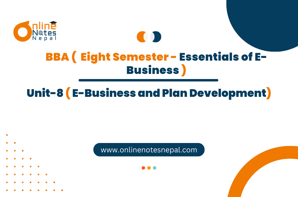 E-Business Plan Development
